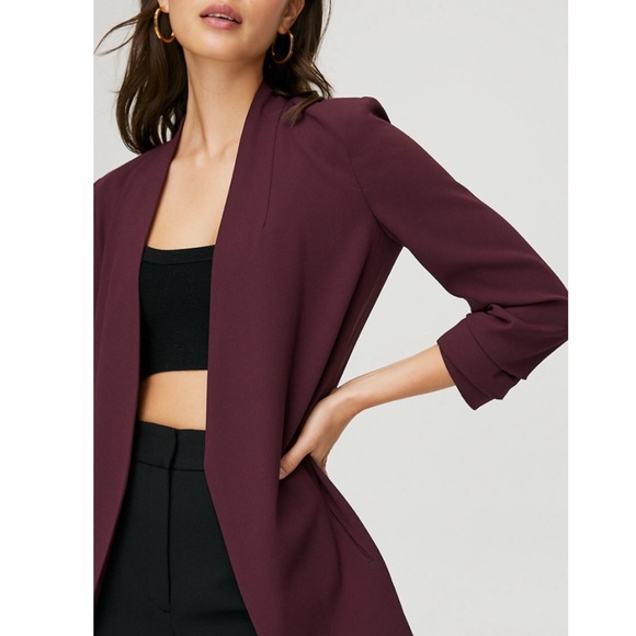 BABATON | XS POWER BLAZER ATELIER EGGPLANT JACKET - Picture 4 of 16